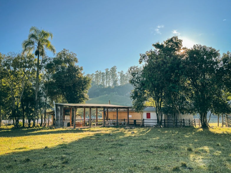 Camping na fazenda